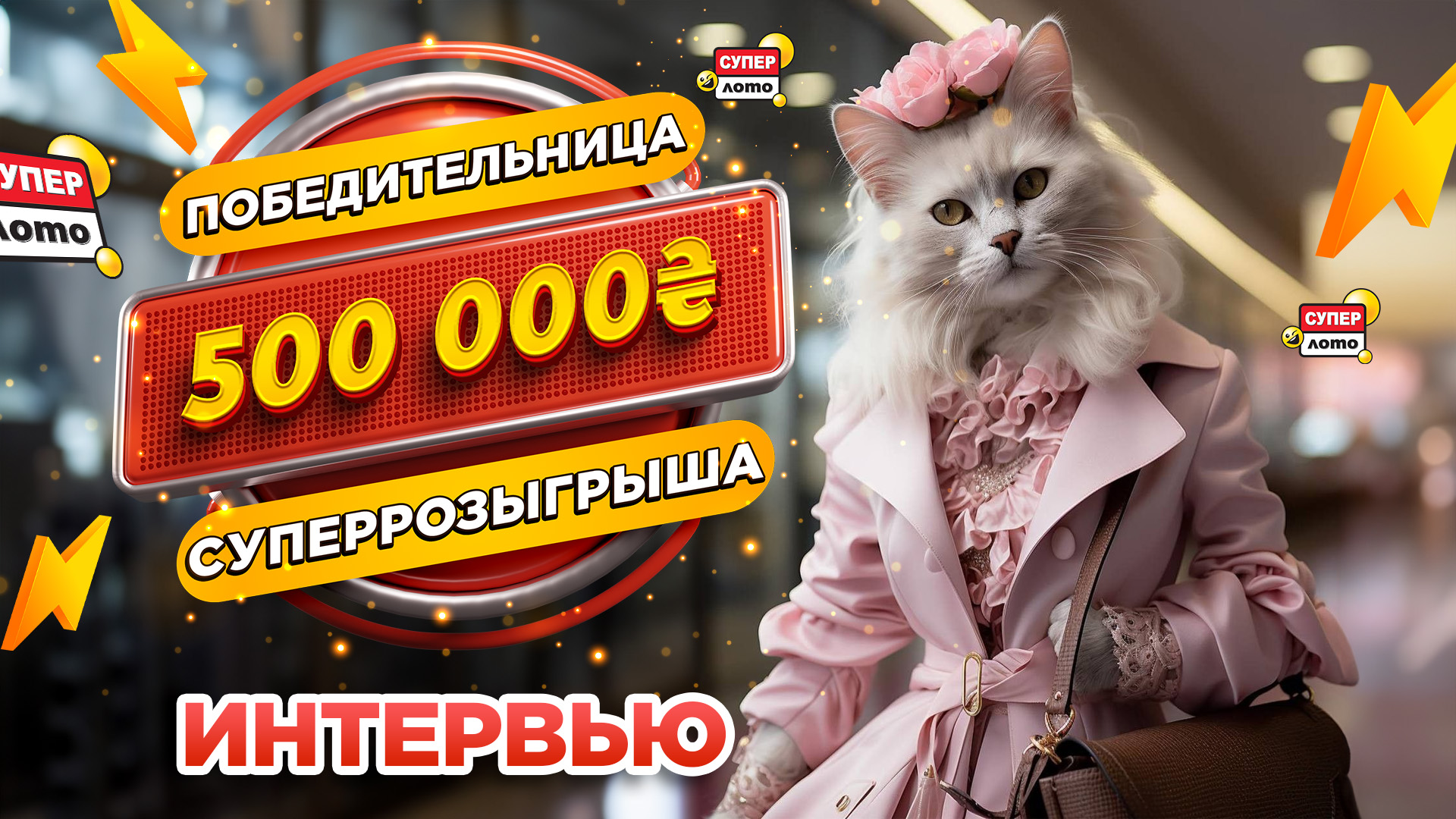 Как выиграть приз 500 000 грн в Супер Лото